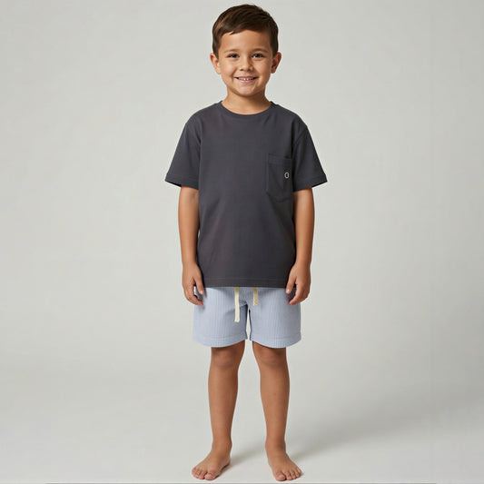 Pijama corto grafito - Niño