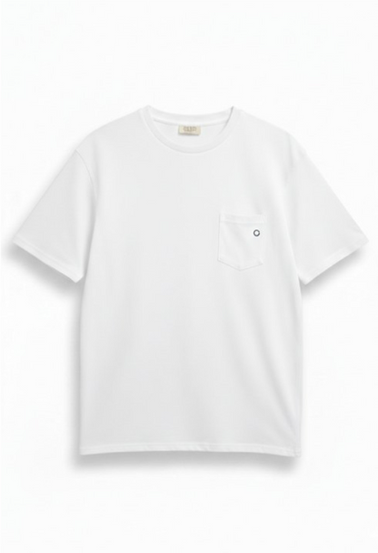 Polera Blanca 100% Algodón Pima
